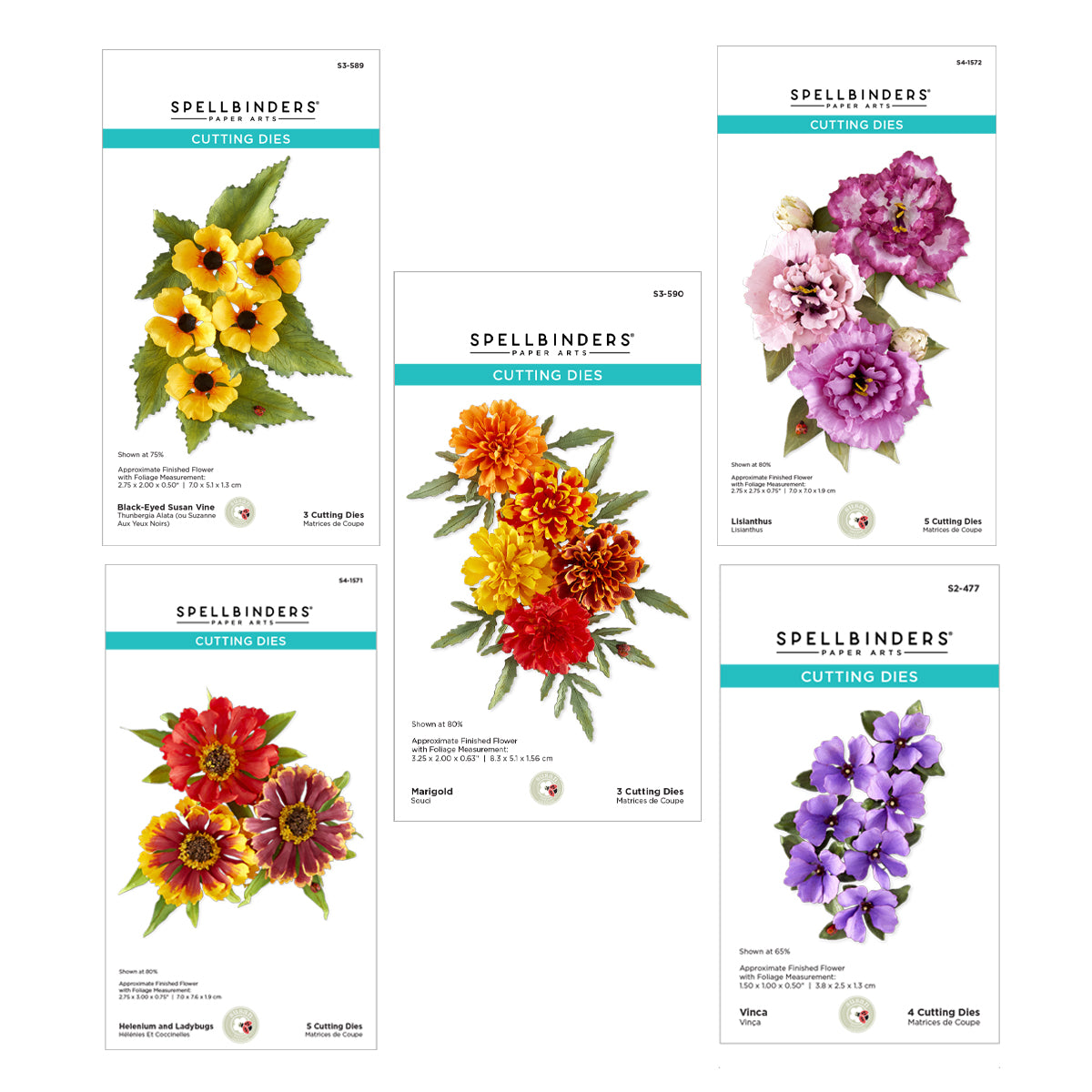Spellbinders The Cottage Garden Die Bundle by Susan Tierney-Cockburn