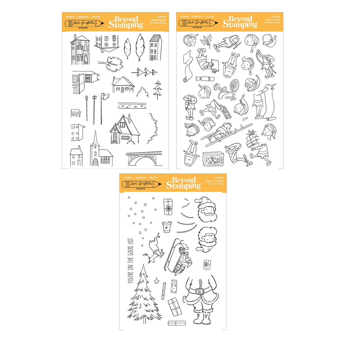 Spellbinders Custom Christmas I Want It All! Bundle by Josh Griffiths Studio