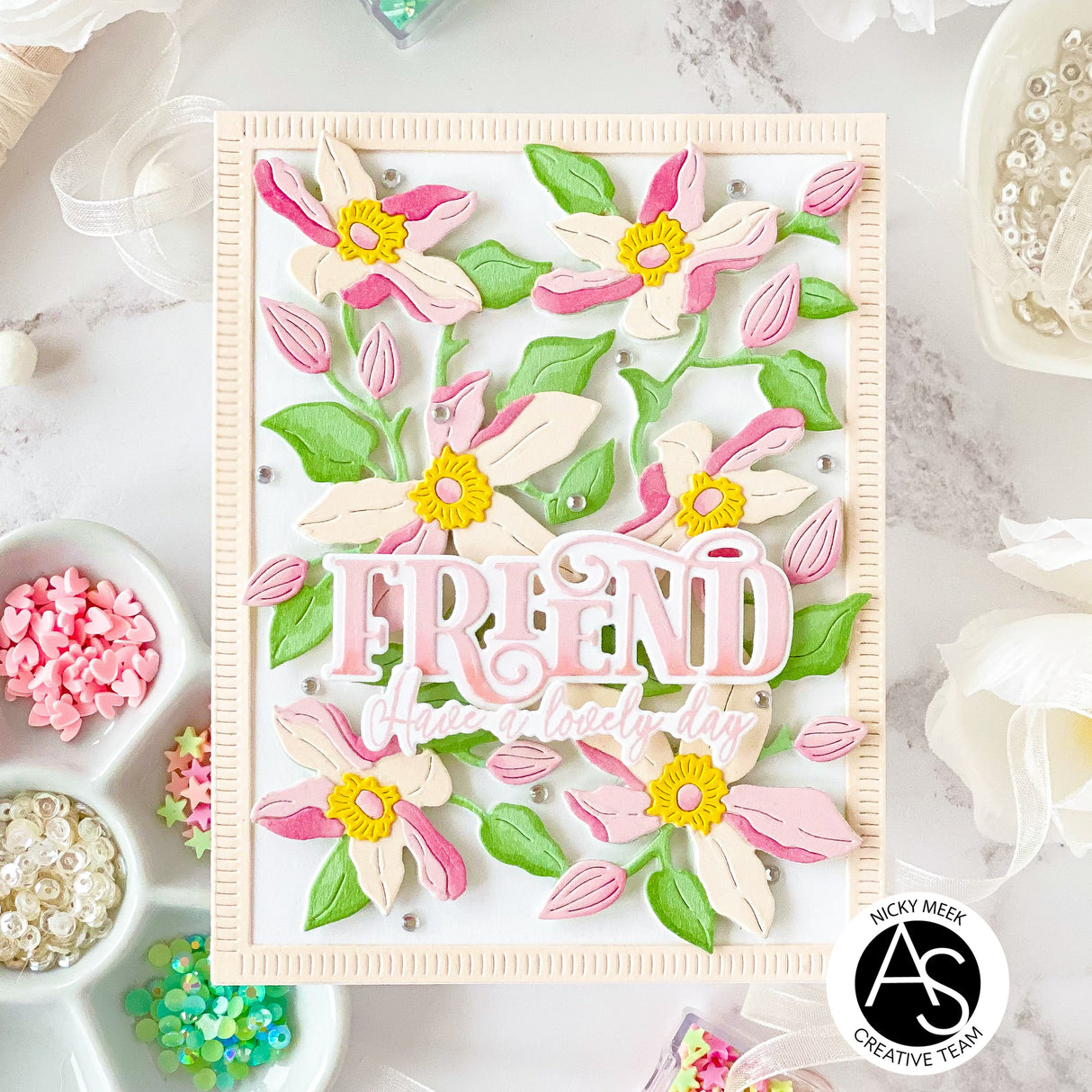 Alex Syberia Designs Clematis Die Set ASD-D-214