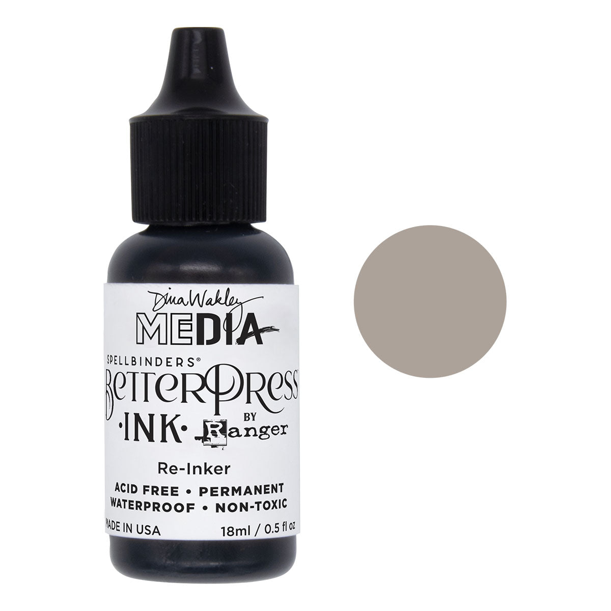 Spellbinders Elephant BetterPress Reinker by Dina Wakley