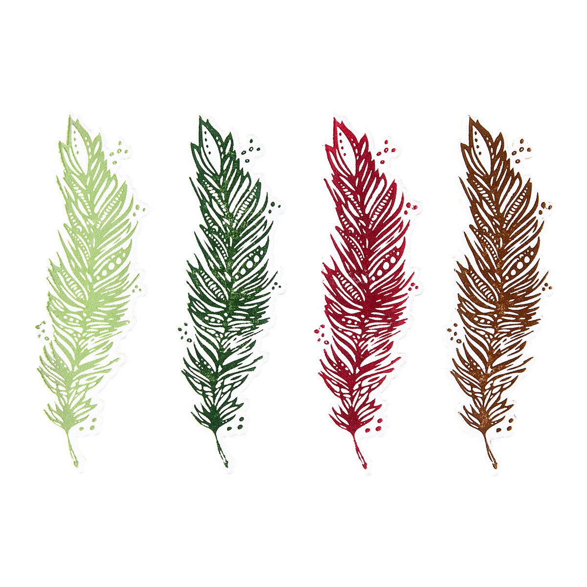 Spellbinders Festive BetterPress Ink Mini Set by Dina Wakley