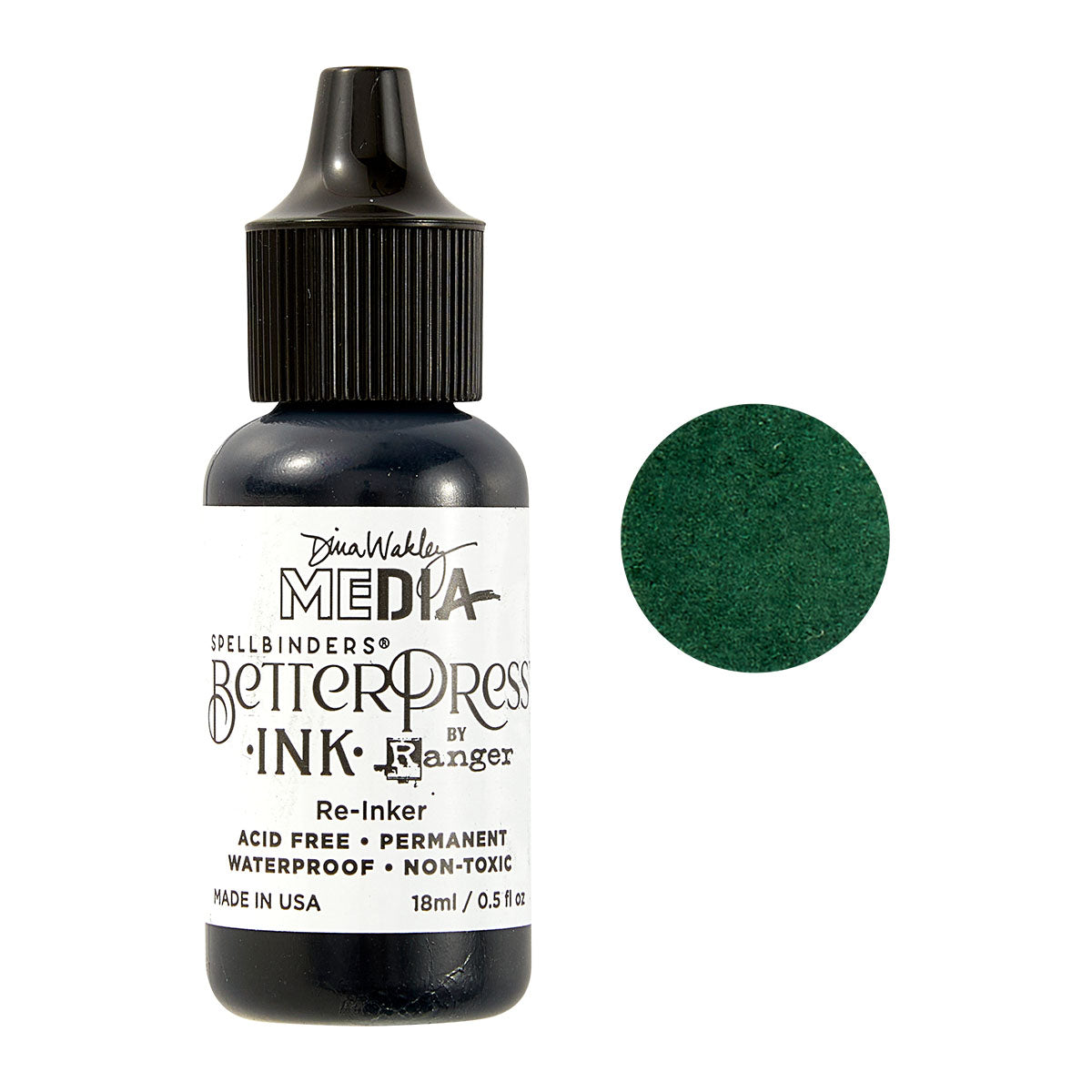 Spellbinders Fir BetterPress Reinker by Dina Wakley