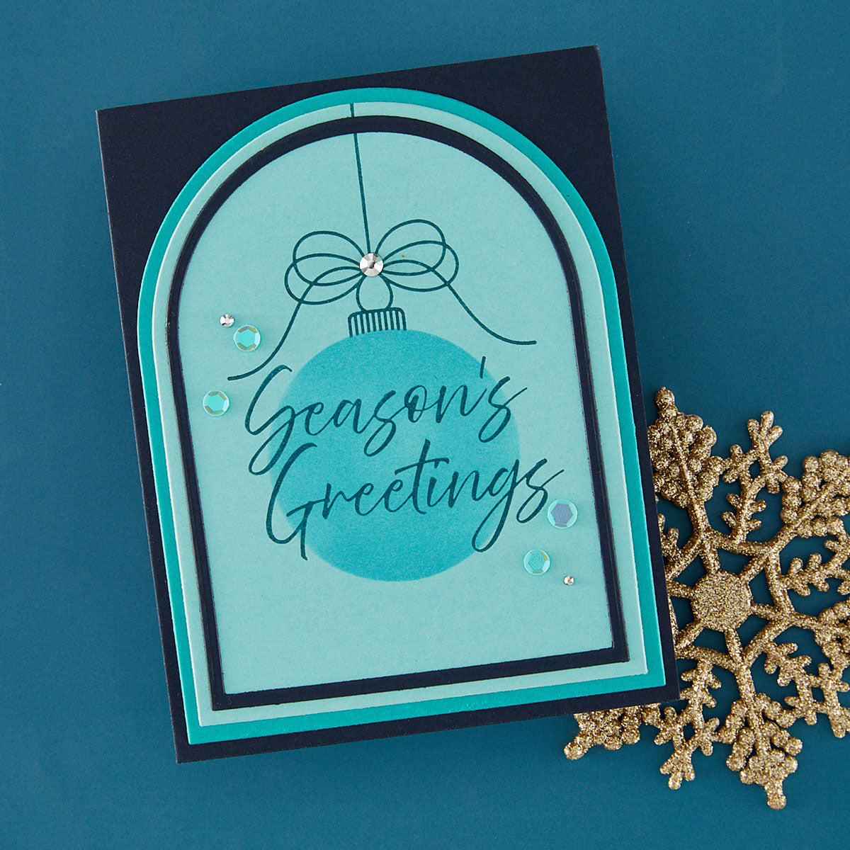 Spellbinders Tied with Cheer Press + Foil Plate & Stencil Bundle