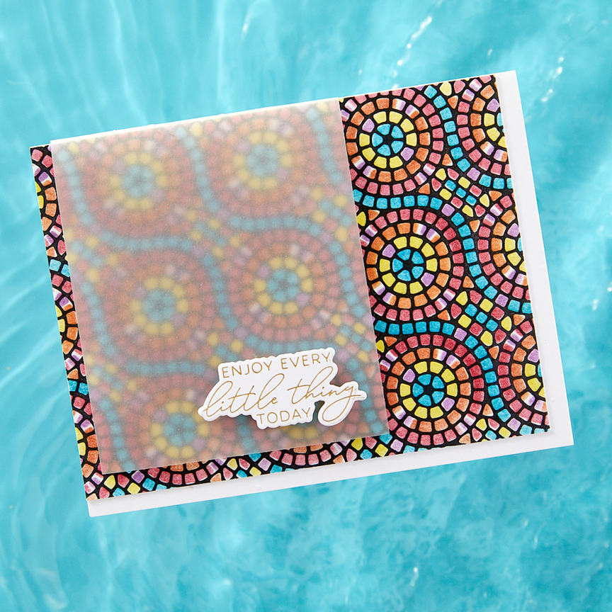 Spellbinders Mosaic Press Plates & Add on plate - BetterPress Society May 2025