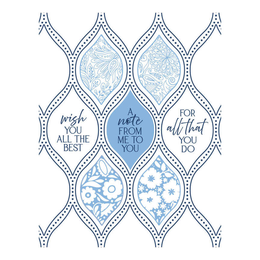 Spellbinders - Teardrop Mosaic Press Plate & Die Set - BetterPress Society March 2026