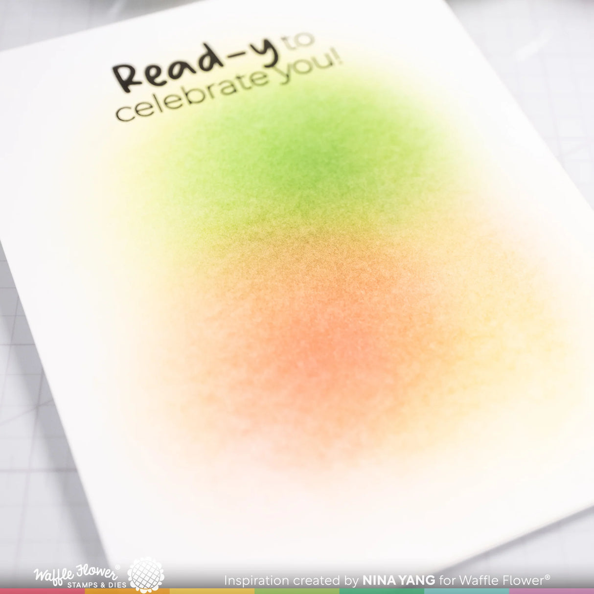 Waffle Flower Crafts Background Blender - Cream postage as per actuals