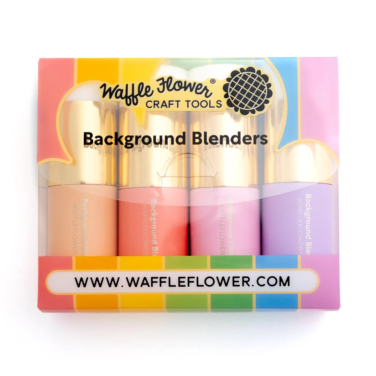 Waffle Flower Crafts Background Blender - Reds postage as per actuals