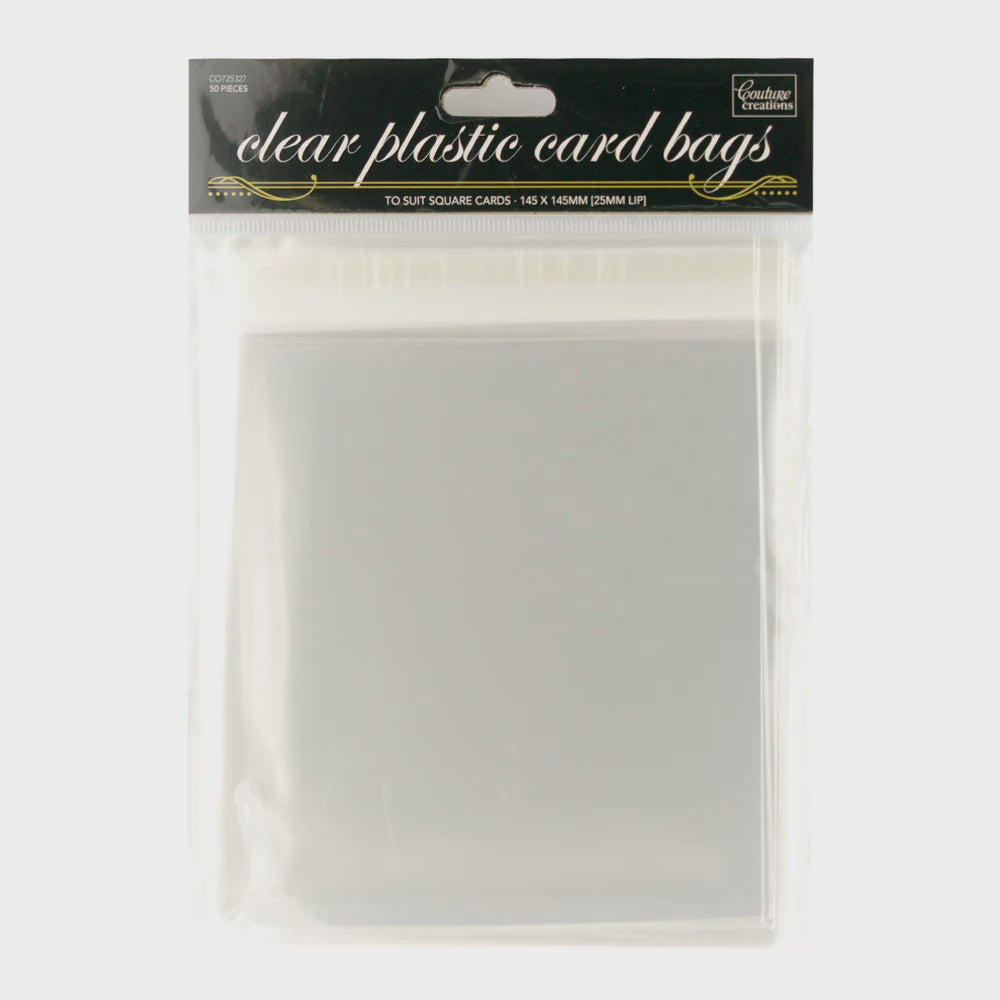 Couture Creations Bag - Square self sealing (50pk)
