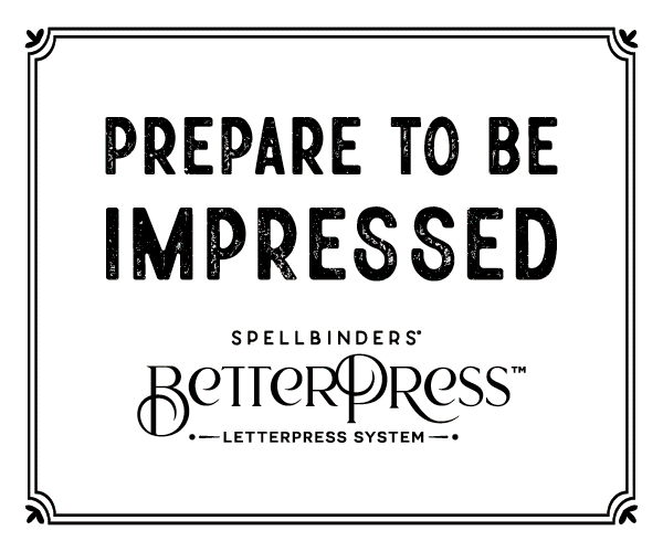 Spellbinders BetterPress Letterpress System postage as per actual