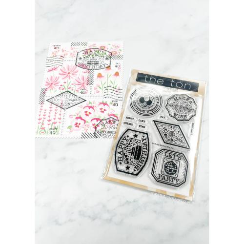 The Ton Stamps Birthday Seals