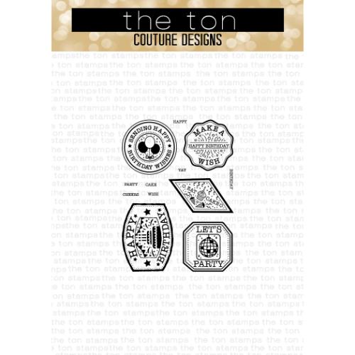 The Ton Stamps Birthday Seals