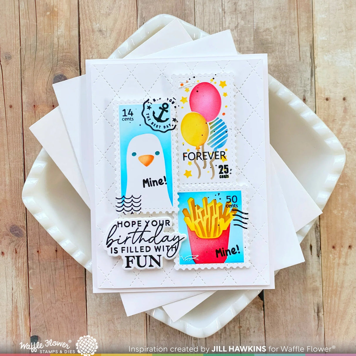 Waffle Flower Craft Birthday Wishes Combo