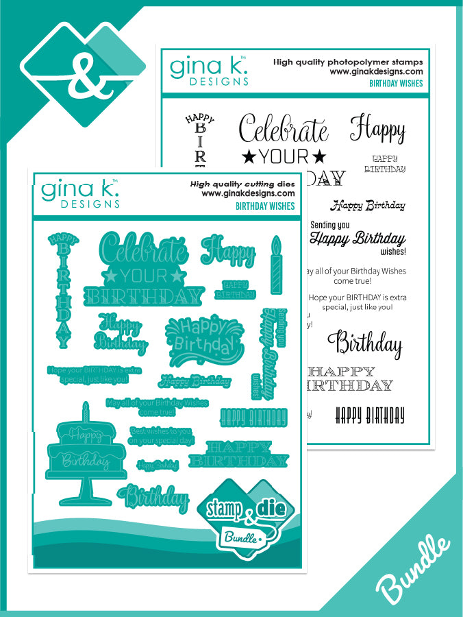 Gina K Design BUNDLE- Birthday Wishes