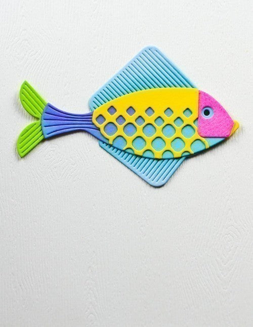 Birch Press Design Block Print Deep Sea Fish