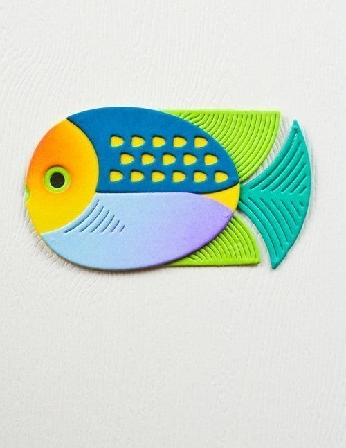 Birch Press Design Block Print Glider Fish