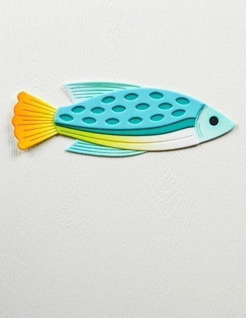 Birch Press Design Block Print Swift Fish