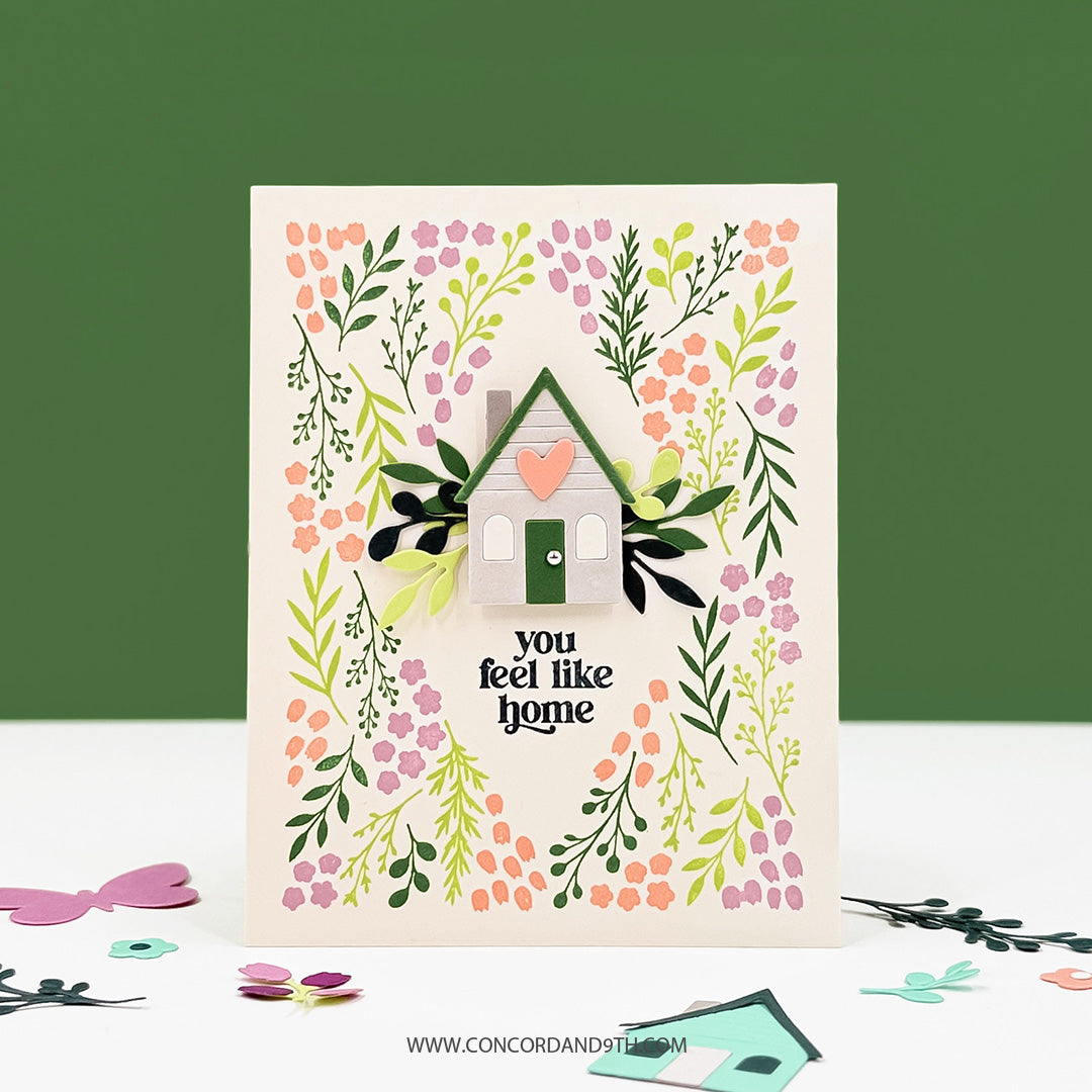 Concord & 9th Bloom & Grow Stamp Set (6 x 8) & Die Bundle