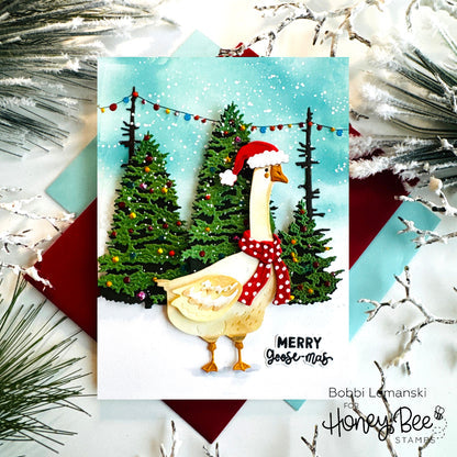 Honey Bee Stamps Porch Goose Closet: Winter - Honey Cuts Stand-Alone Dies