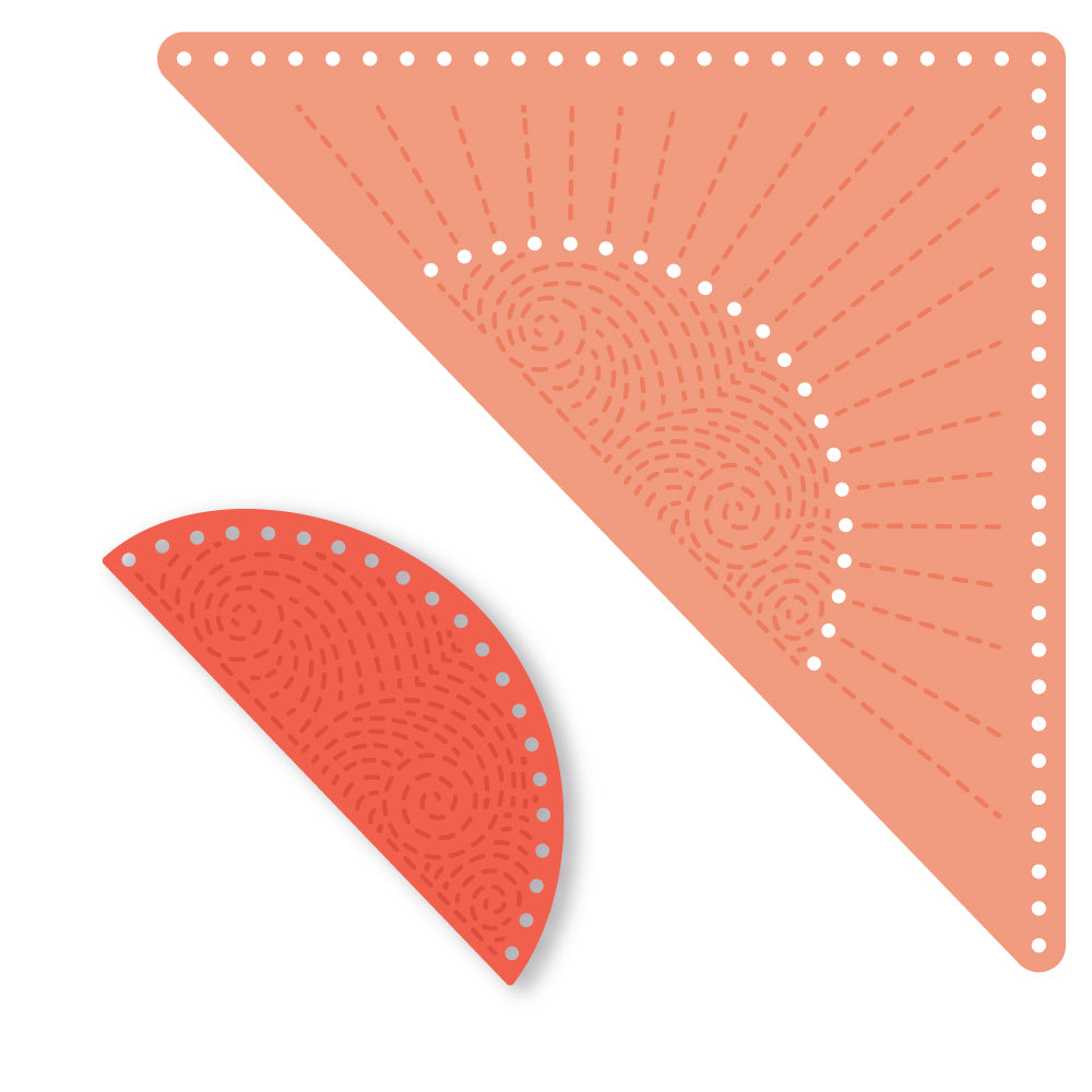 Honey Bee Stamps In Stitches: Bookmarked Love & Light - Honey Cuts - Stand-Alone Dies