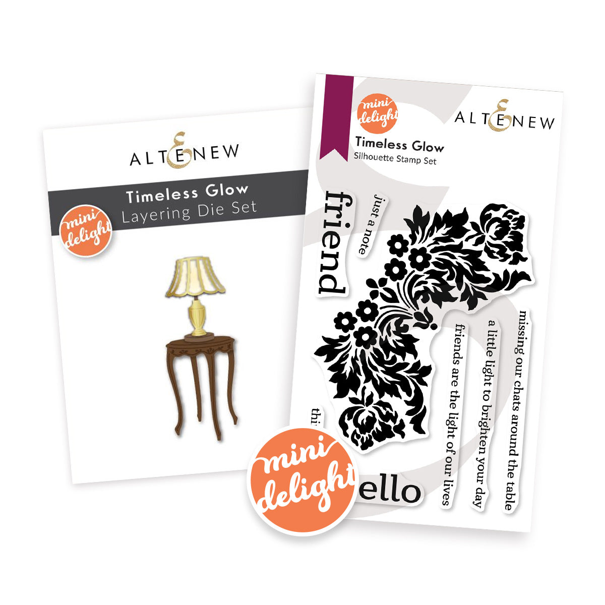 Altenew Mini Delight: Timeless Glow Stamp & Die Set