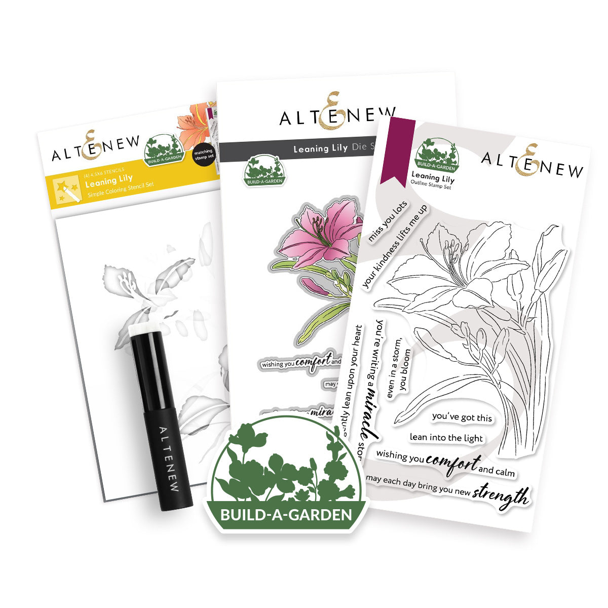 Altenew Build-A-Garden: Leaning Lily