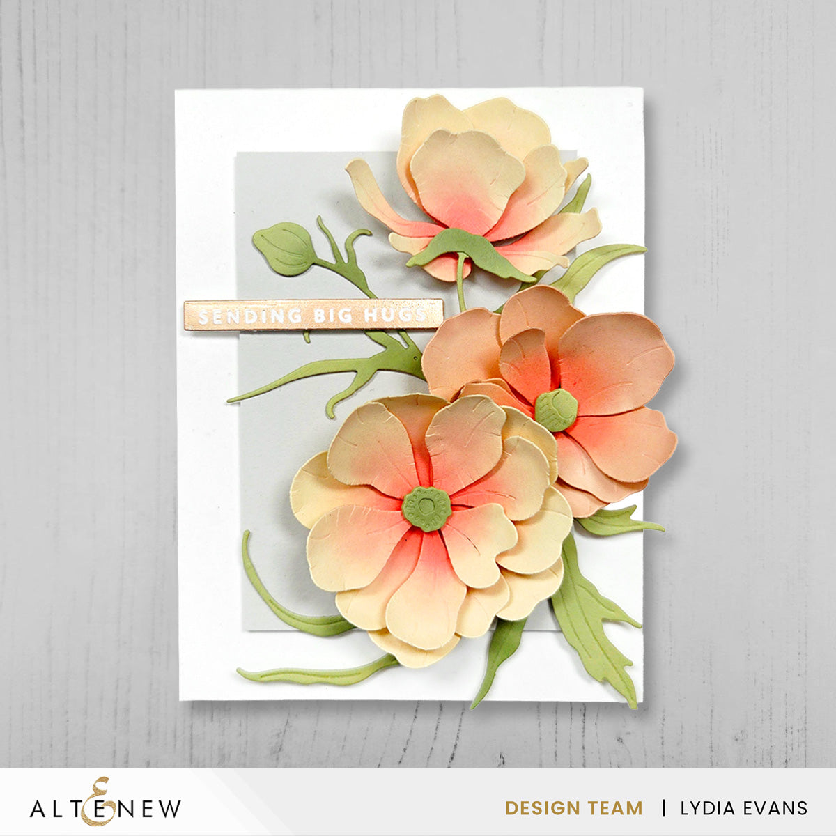 Altenew Craft-A-Flower: Butterfly Ranunculus Layering Die Set