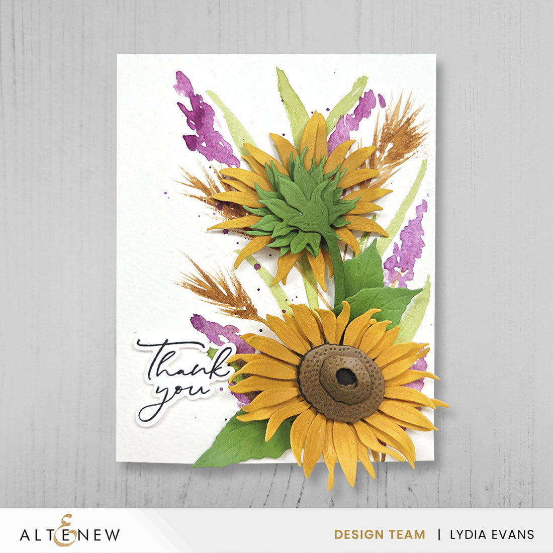 Altenew Craft-A-Flower: Sunflowers Layering Die Set
