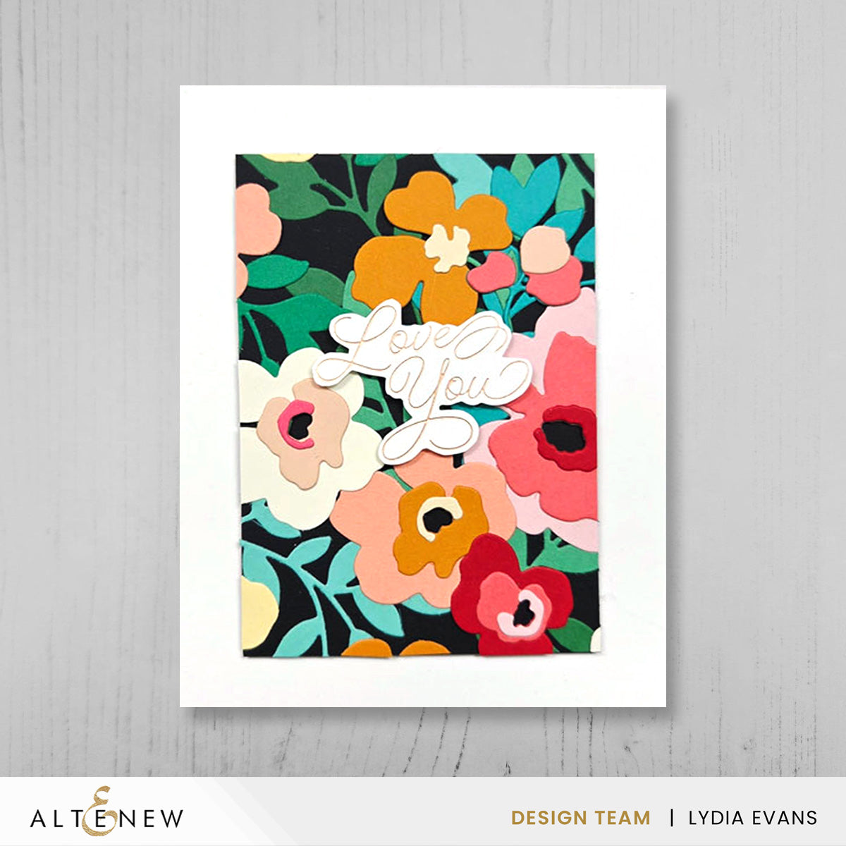 Altenew Creative Cuts: Botanical Waltz Layering Die Set