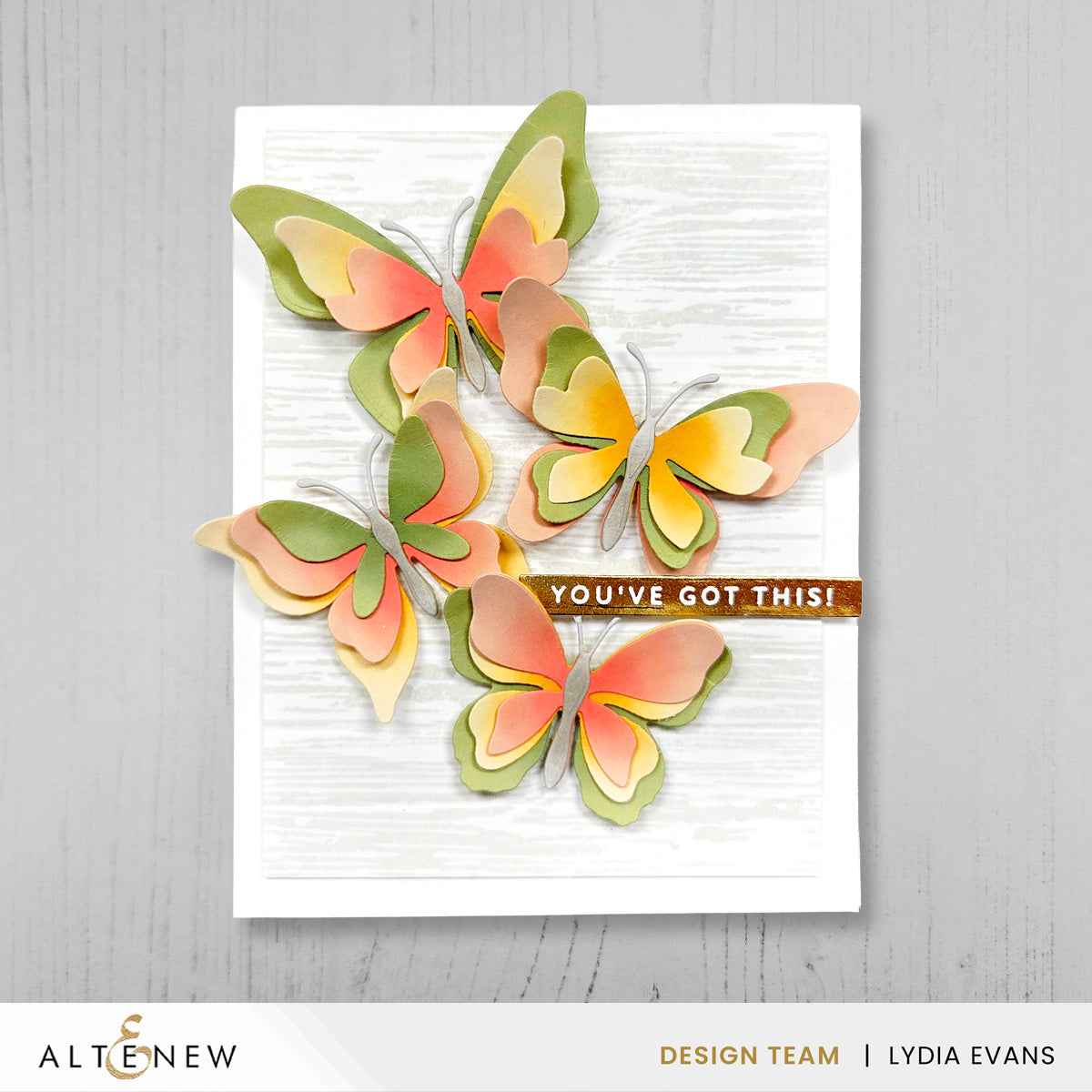 Altenew Creative Cuts: Zero-Waste Fluttering Fantasies Die Set