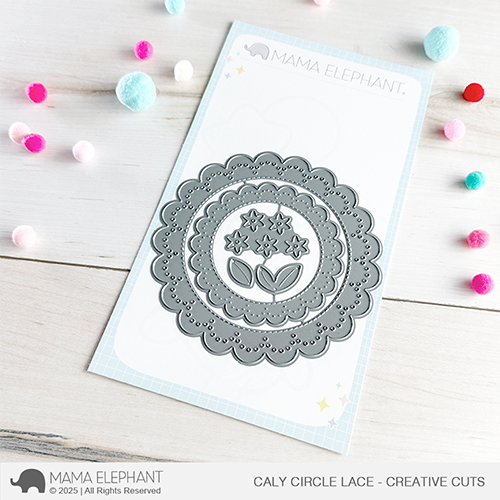 Mama Elephant Caly Circle Lace - Creative Cuts