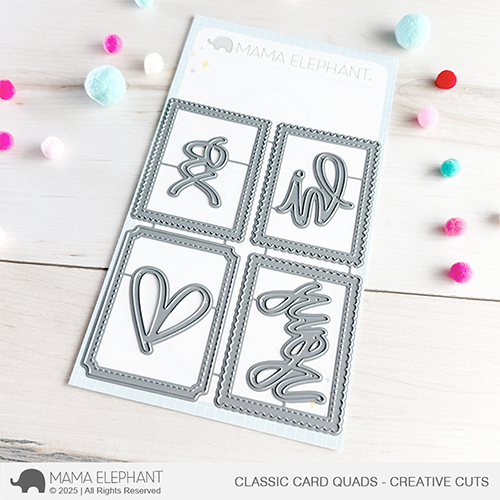 Mama Elephant Classic Card Quads - Creative Cuts