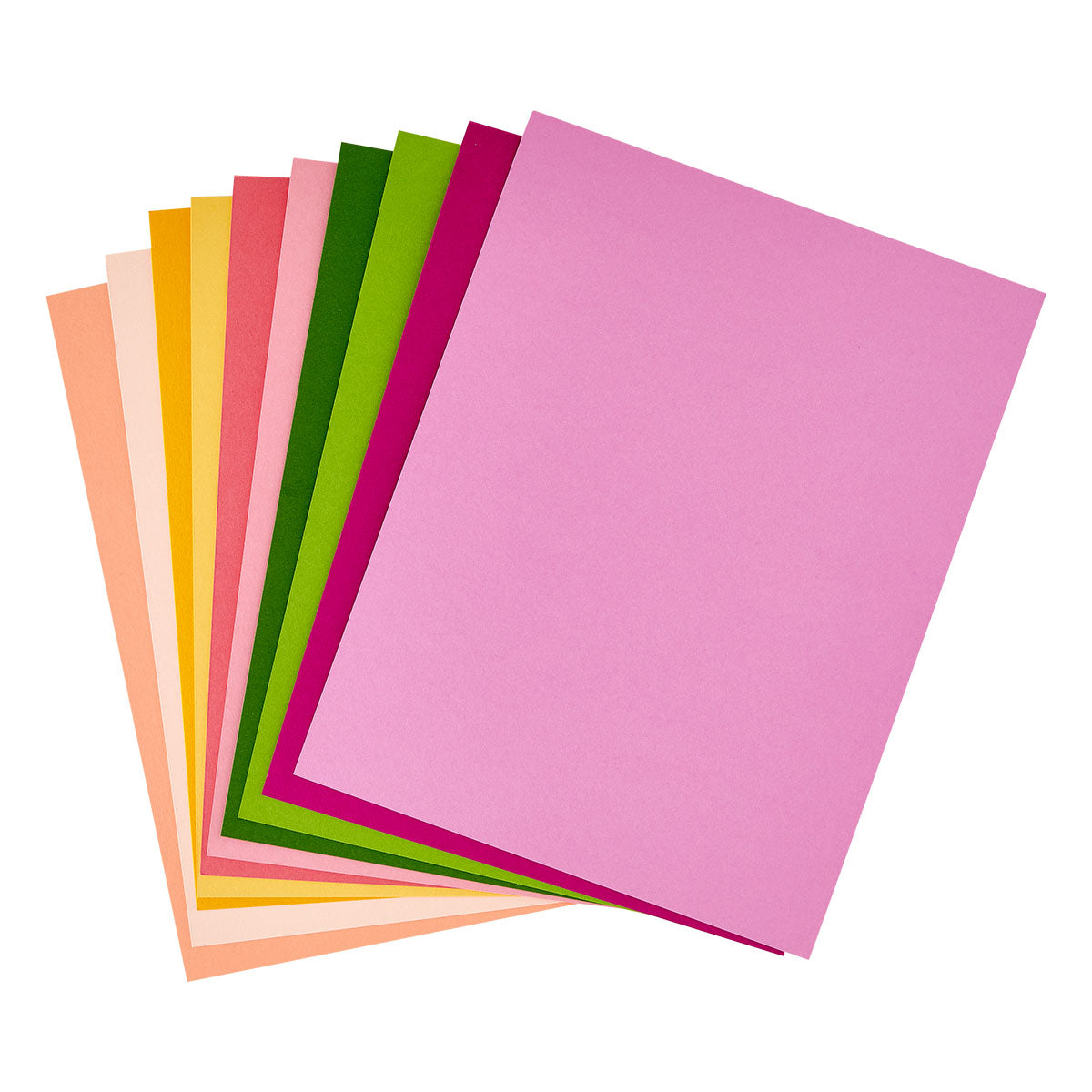 Spellbinders Blooms ColorWheel Cardstock Assortment (10 sheets)
