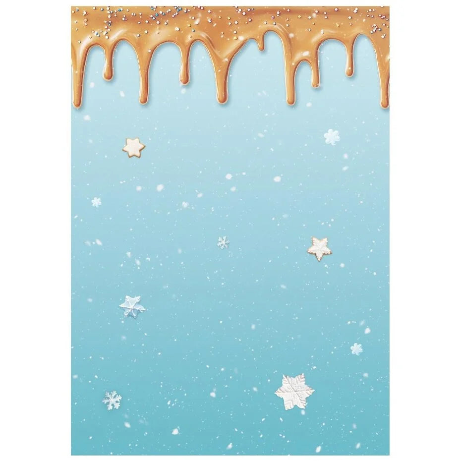 Stamperia Candy Christmas A6 Rice Paper Backgrounds (8pcs) (DFSAK6043)