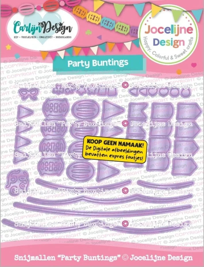 CarlijnDesign Party Buntings Dies by Jocelijne Design