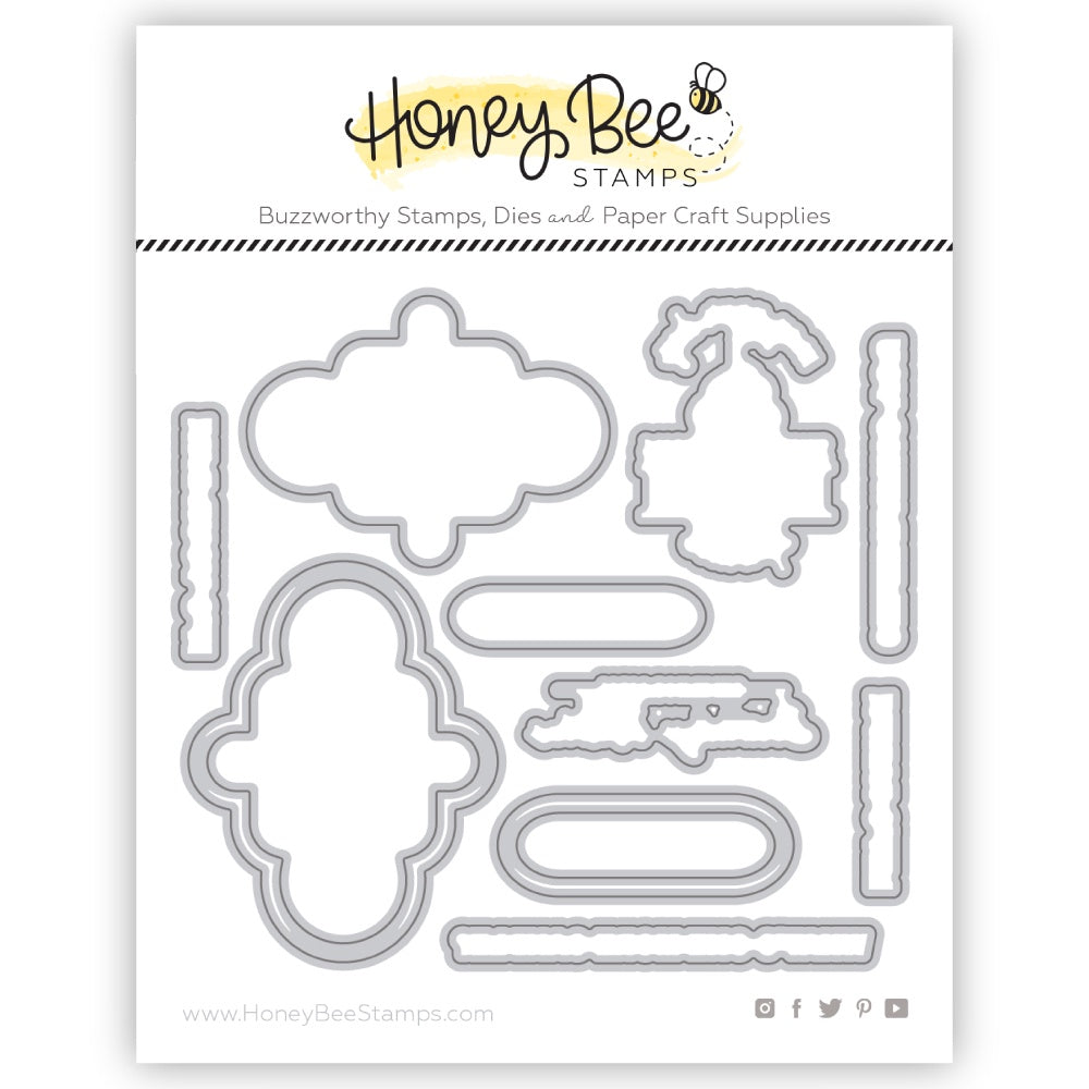 Honey Bee Stamps Celebration VGCB Add-On - Honey Cuts