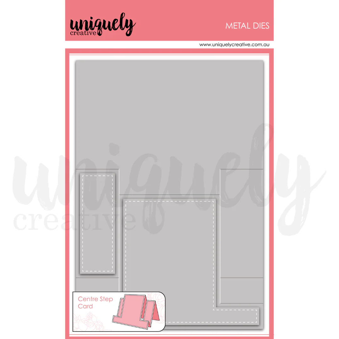 Uniquely Creative Centre Stepper Card Die