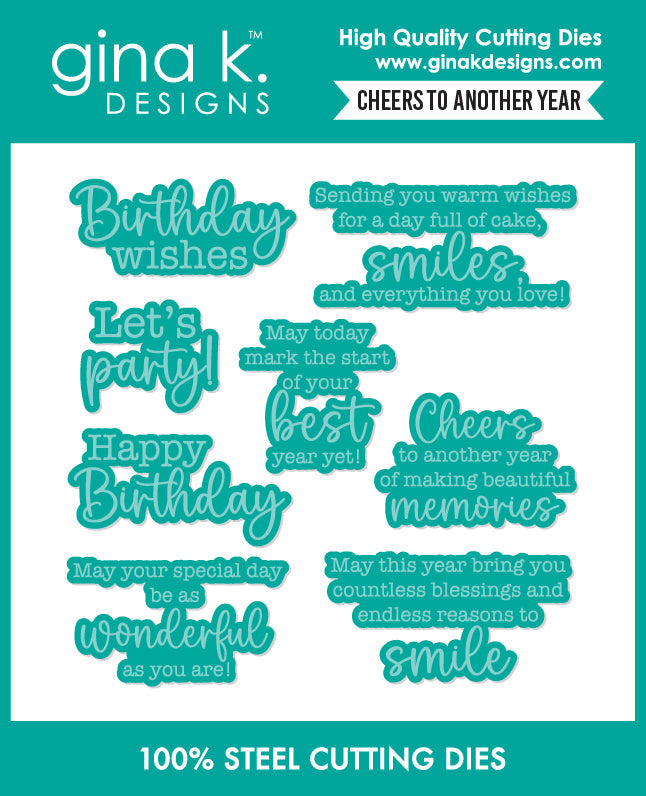 Gina K Designs BUNDLE – Cheers to Another Year