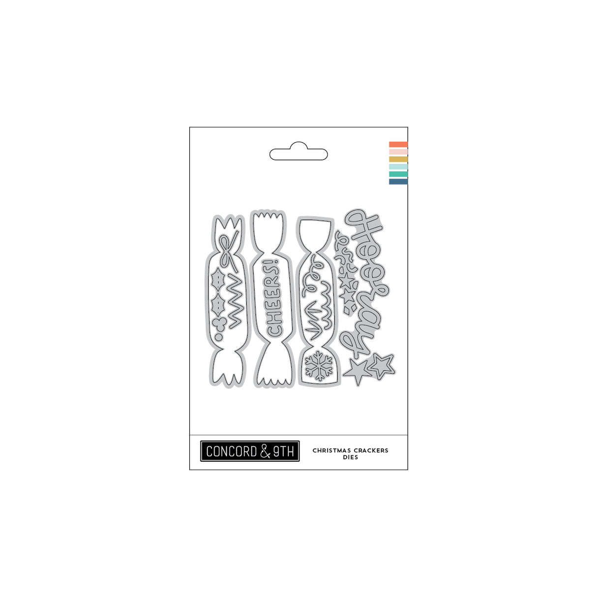 Concord & 9th Christmas Crackers Stamp & Dies Bundle