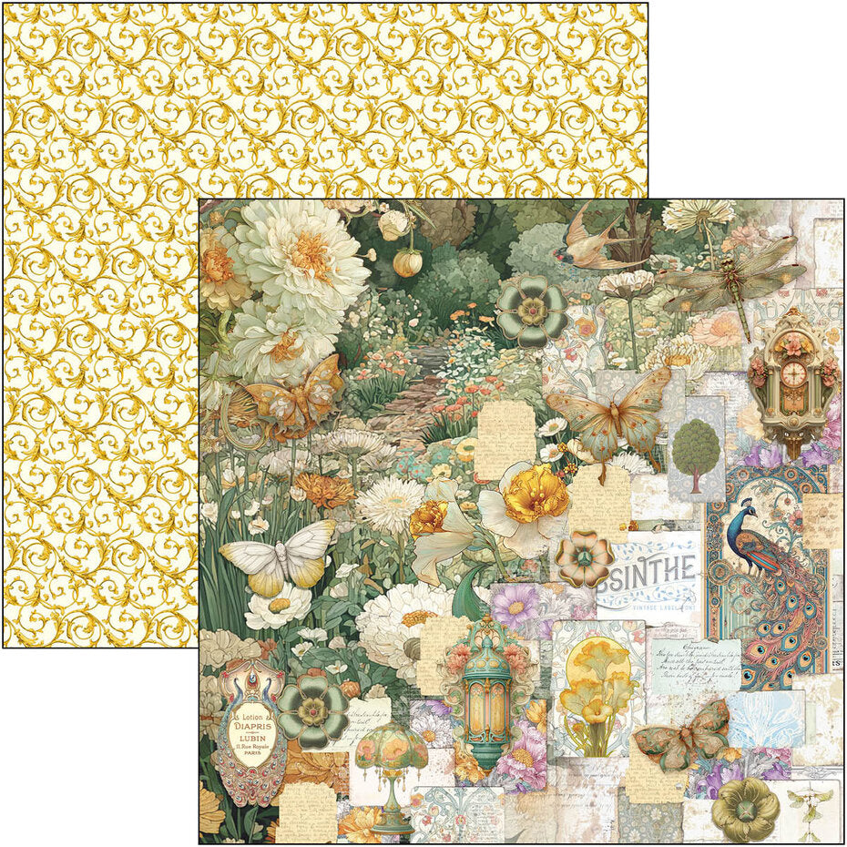 Ciao Bella Artemis 12x12 Inch Paper Pad (12pcs) (CBPM094)