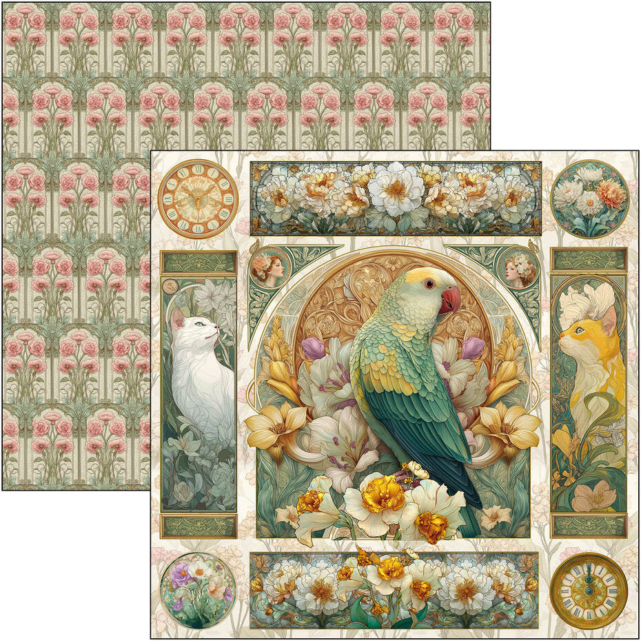 Ciao Bella Artemis 12x12 Inch Patterns Pad (8pcs) (CBT094)