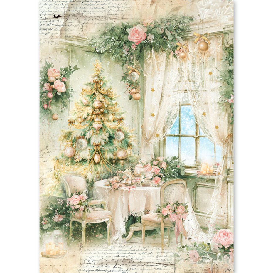 Ciao Bella Golden Winter A5 Rice Paper Mixed (8pcs) - CBRS051