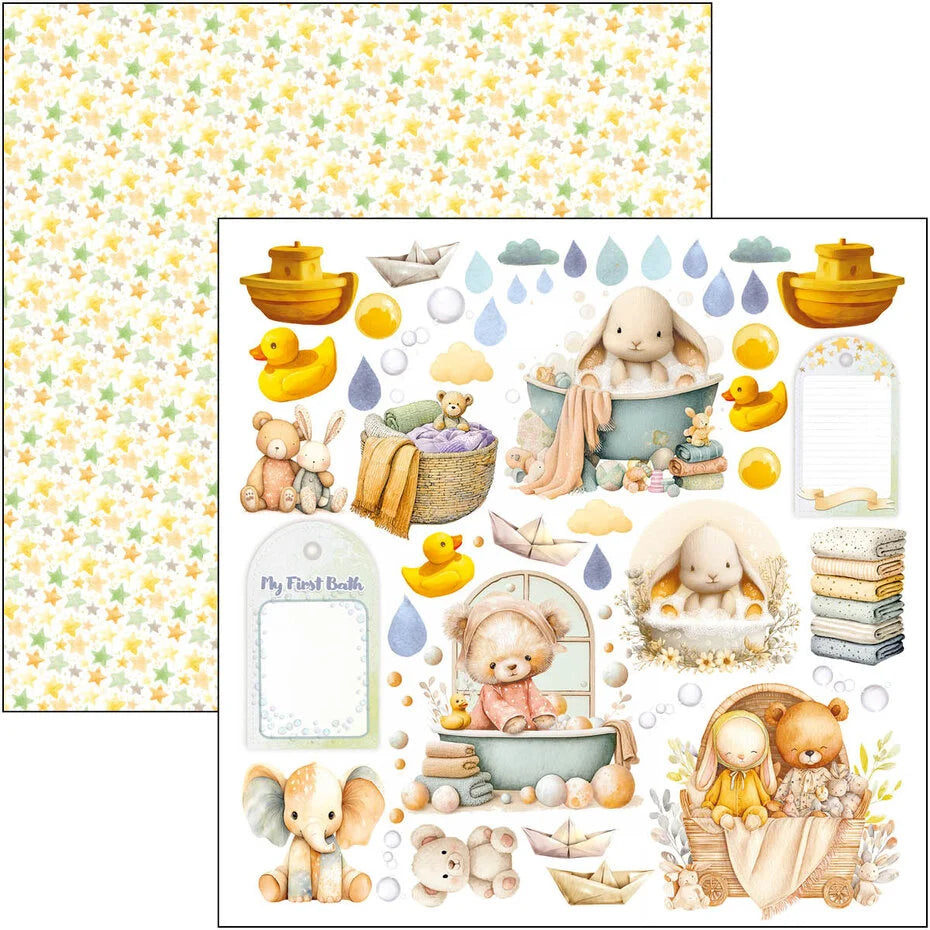 Ciao Bella Lunibloom 12x12 Inch Paper Pad (12pcs) (CBPM093)
