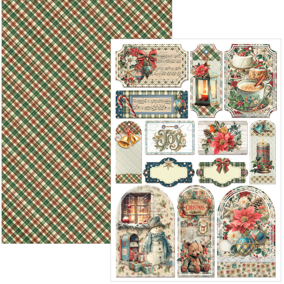 Ciao Bella Merry & Bright A4 Creative Pad (9pcs) - CBCL098