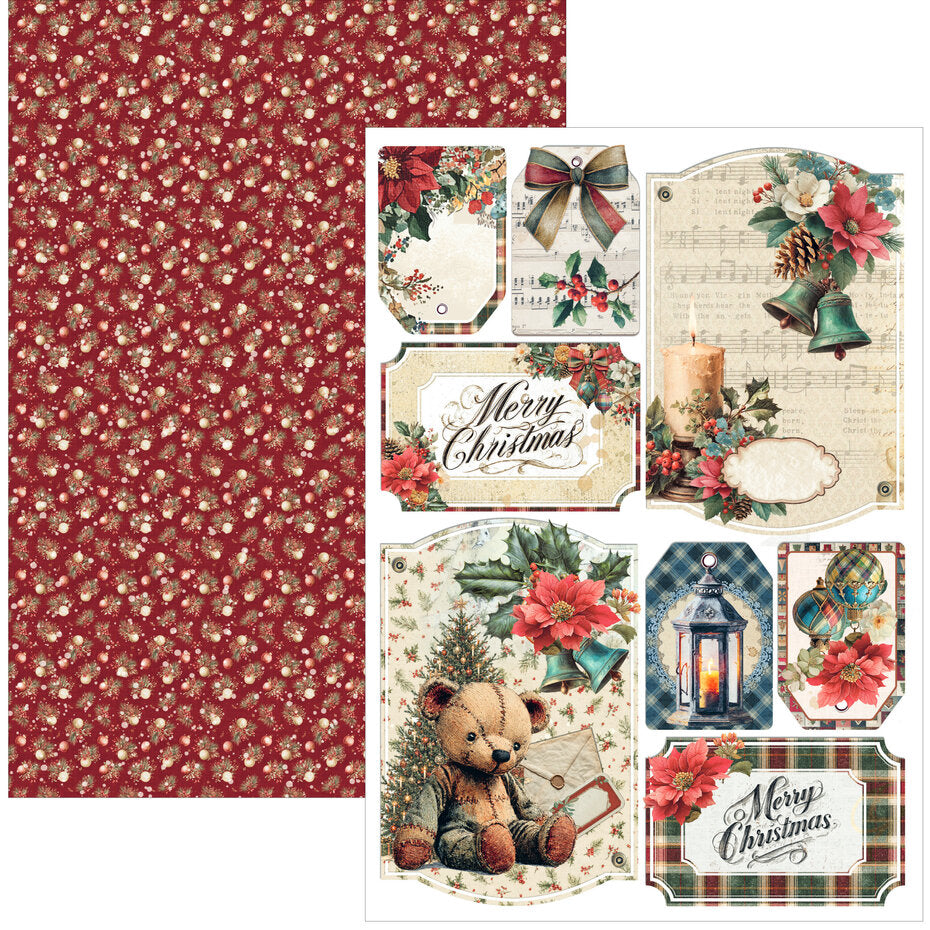 Ciao Bella Merry & Bright A4 Creative Pad (9pcs) - CBCL098