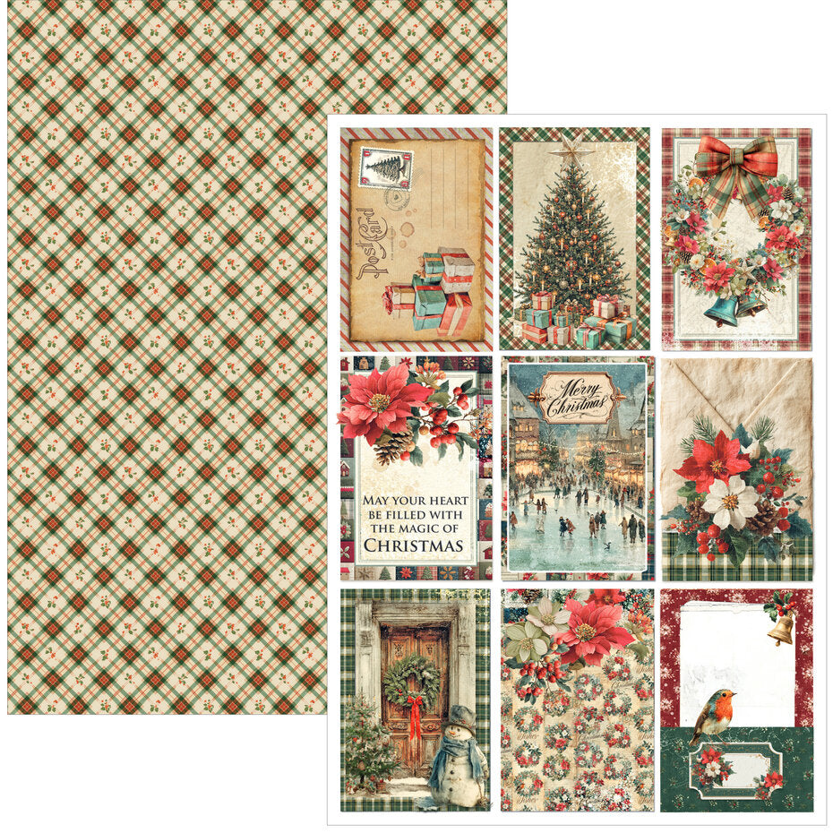 Ciao Bella Merry & Bright A4 Creative Pad (9pcs) - CBCL098