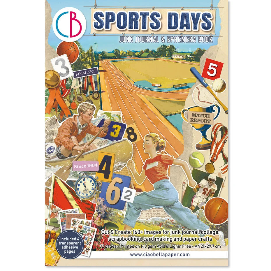 Ciao Bella Sports Days Ephemera Book (CBB024)