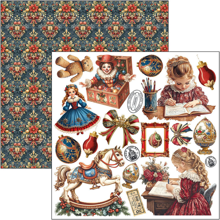 Ciao Bella Toy Shop 6x6 Inch Fussy Cut Pad (24pcs) (CBQE089)