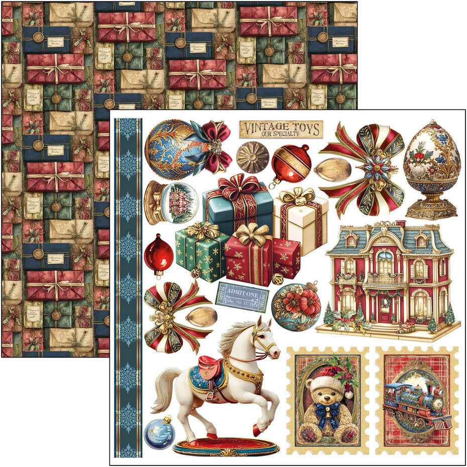 Ciao Bella Toy Shop 6x6 Inch Fussy Cut Pad (24pcs) (CBQE089)