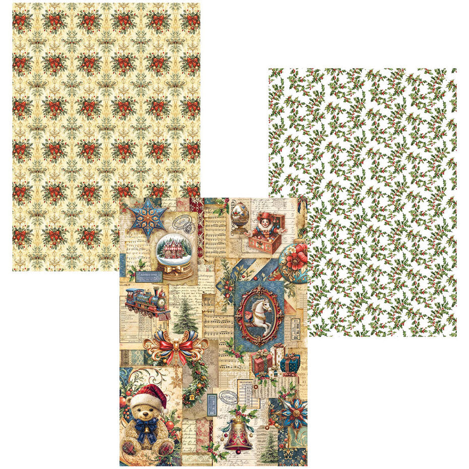 Ciao Bella Toy Shop A4 Deluxe Paper Gold & Vellum Dual Pack Mixed (6pcs) (CBX002)