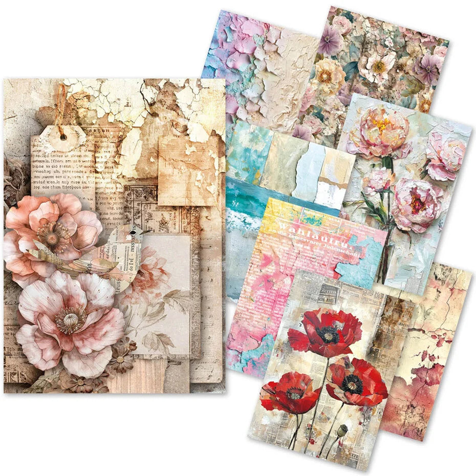 Ciao Bella Wild Blossom A5 Tissue Paper Set (24pcs) ME004